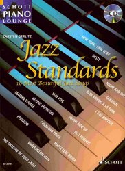 JAZZ STANDARDS (16 most beautiful jazz songs) + Audio Online // klavír/akordy