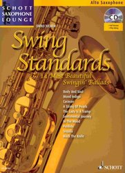 SCHOTT&Co. LTD SWING STANDARDS (14 most beautifull swingin' ballads) + CD / altový saxofon