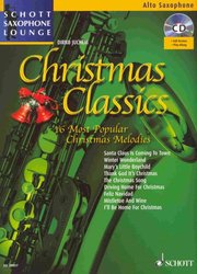 CHRISTMAS CLASSICS + Audio Online / altový saxofon a klavír