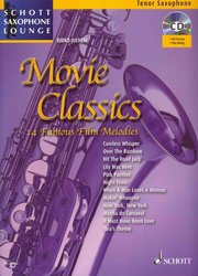 MOVIE CLASSICS (14 skvělých filmových melodií) + Audio Online / tenorový saxofon a piano