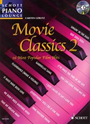 MOVIE CLASSICS 2 (16 slavných filmových hitů) + CD // klavír/akordy