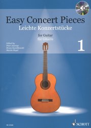 Easy Concert Pieces 1 + CD / snadné koncertní skladby pro kytaru