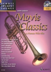 MOVIE CLASSICS + CD / trumpeta + klavír