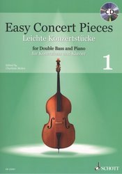 Easy Concert Pieces 1 + CD / kontrabas + klavír
