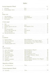 CARMINA BURANA by Carl Orff / SATB &amp; piano