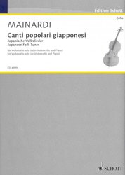 MAINARDI - Japanese Folk Tunes / violoncello a klavír