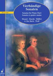 SONATAS for Piano Duet / 1 piano 4 ruce