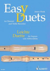 EASY DUETS for recorders / zobcová flétna - dueta (SA)