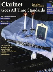 SCHOTT&Co. LTD GOES ALL TIME STANDARDS + CD            clarinet