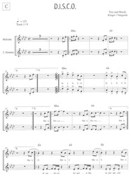 BLASER-MIX: DISCO 1 + CD - C instruments (solos or duets)