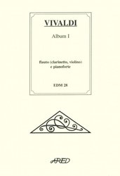 Jindřich Klindera VIVALDI - Album I - příčná flétna (klarinet, housle)&piano