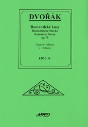 DVOŘÁK - Romantické kusy op.75 / příčná flétna (housle) + kytara