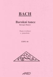 BACH - Barokní tance (Baroque Dances) - flétna (housle) & klavír