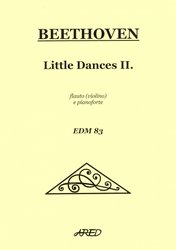 Jindřich Klindera BEETHOVEN - Malé tance II (Little Dances II) - flétna (housle)&klavír