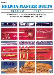 ALFRED PUBLISHING CO.,INC. BELWIN MASTER EASY DUETS / klarinet
