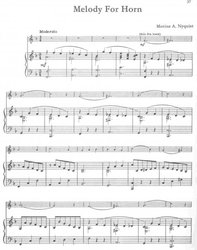 SOLO SOUNDS FOR F HORN level 1-3 / lesní roh - klavírní doprovod