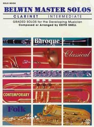 BELWIN MASTER SOLOS INTERMEDIATE CLARINET/ klarinet - sólový sešit