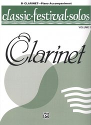 CLASSIC FESTIVAL SOLOS 2 / klarinet - klavírní doprovod