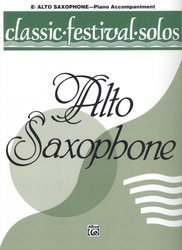 CLASSIC FESTIVAL SOLOS 2 / altový saxofon - klavírní doprovod