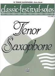 CLASSIC FESTIVAL SOLOS 2 / tenorový saxofon - sólový sešit