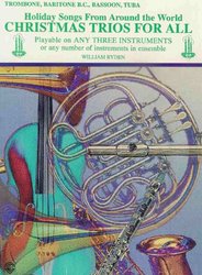 Warner Bros. Publications CHRISTMAS TRIOS FOR ALL - trombon (pozoun)
