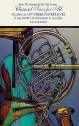 Warner Bros. Publications CLASSICAL TRIOS FOR ALL / tenor saxofon