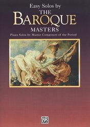 Easy Solos by the Baroque Masters / klavír