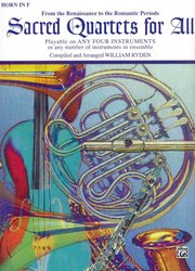 Sacred Quartets For All -  lesní roh (horn in F)