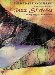 Warner Bros. Publications JAZZ SKETCHES by Larry Minsky / sólo klavír