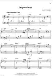 JAZZ MONTAGE - 9 Jazz Piano Solos by Larry Minsky