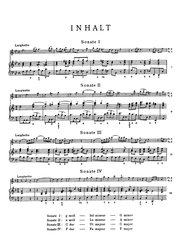 Handel: 4 SONATEN / zobcová flétna (housle) + basso continuo (klavír, violoncello)