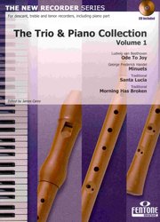 The Trio &amp; Piano Collection 1 + CD / trio zobcových fléten (SAT) a klavír