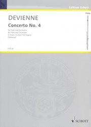 DEVIENNE: Concerto No. 4, G dur pro příčnou flétnu a klavír