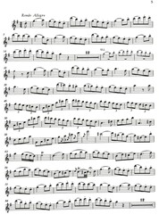STAMITZ: Koncert G Dur op.29 / příčná flétna a klavír
