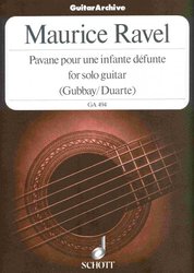 Maurice Ravel - Pavane pour une Infante défunte for solo guitar / sólová kytara