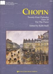 CHOPIN: Twenty-Four Preludes, Op. 28 / sólo klavír