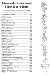 Písničky z pohádek a dětských filmů 1 (49 písní)      zpěv/akordy