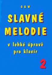 SLAVNÉ MELODIE 2 v lehké úpravě pro klavír + CD