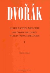 DVOŘÁK, Antonín - Nejkrásnější melodie 1 / klavír