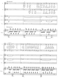 Otvírání studánek - Bohuslav Martinů / SSA (partitura &amp; instrumentální hlasy)