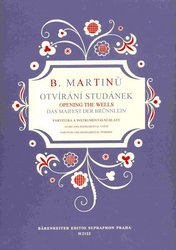 Otvírání studánek - Bohuslav Martinů / SSA (partitura &amp; instrumentální hlasy)