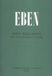 Eben, Petr: Suita balladica pro violoncello a klavír