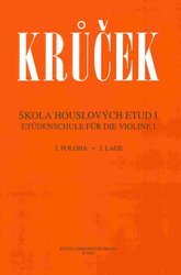Škola houslových etud I. (sešit 1+2 / první poloha) - Václav Krůček