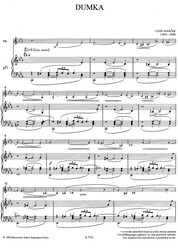 Janáček: Dumka / housle a klavír