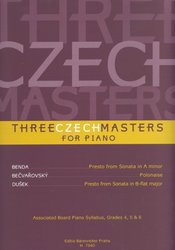 Tři čeští mistři klavíru (Benda / Bečvařovský / Dušek)