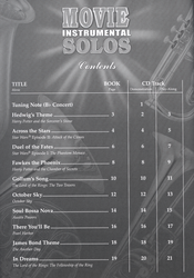 MOVIE INSTRUMENTAL SOLOS + CD / KLARINET