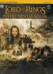 Warner Bros. Publications LORD OF THE RINGS - INSTRUMENTAL SOLOS  + CD klavírní doprovod