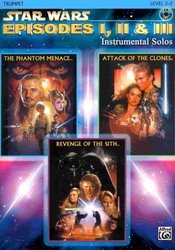 STAR WARS EPISODES 1-3 + CD / trumpeta