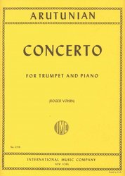 ARUTUNIAN, Alexander - CONCERTO for Trumpet and Piano / trumpeta a klavír