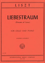 International Music Company LIEBESTRAUM (Dream of Love) by LISZT FRANZ - violoncello + klavír